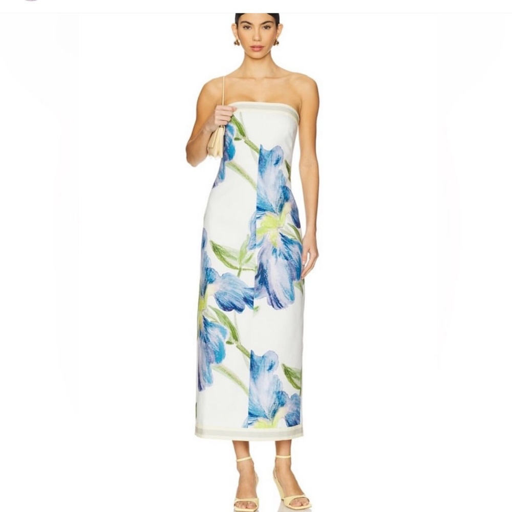 Significant Other Tess Strapless Midi Dress
